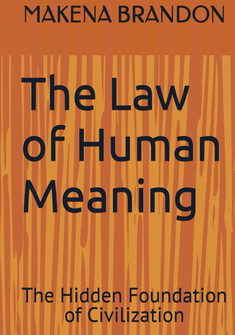 The Law of Human Meaning book cover