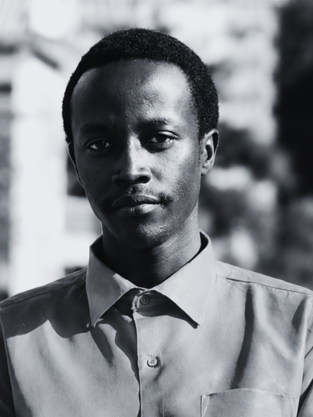 Portrait of Makena Brandon, Kenyan author